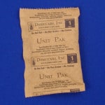 Silica Gel Dessicant in a Kraft Bag - 1 unit - MIL-D-3464