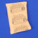 Half Unit Bag of Clay Desiccant Kraft Bag MIL-D-3464 NSN#6850-00-264-6568 550/Pail
