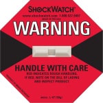 Shockwatch Label - Damage Indicator - Impact Detection