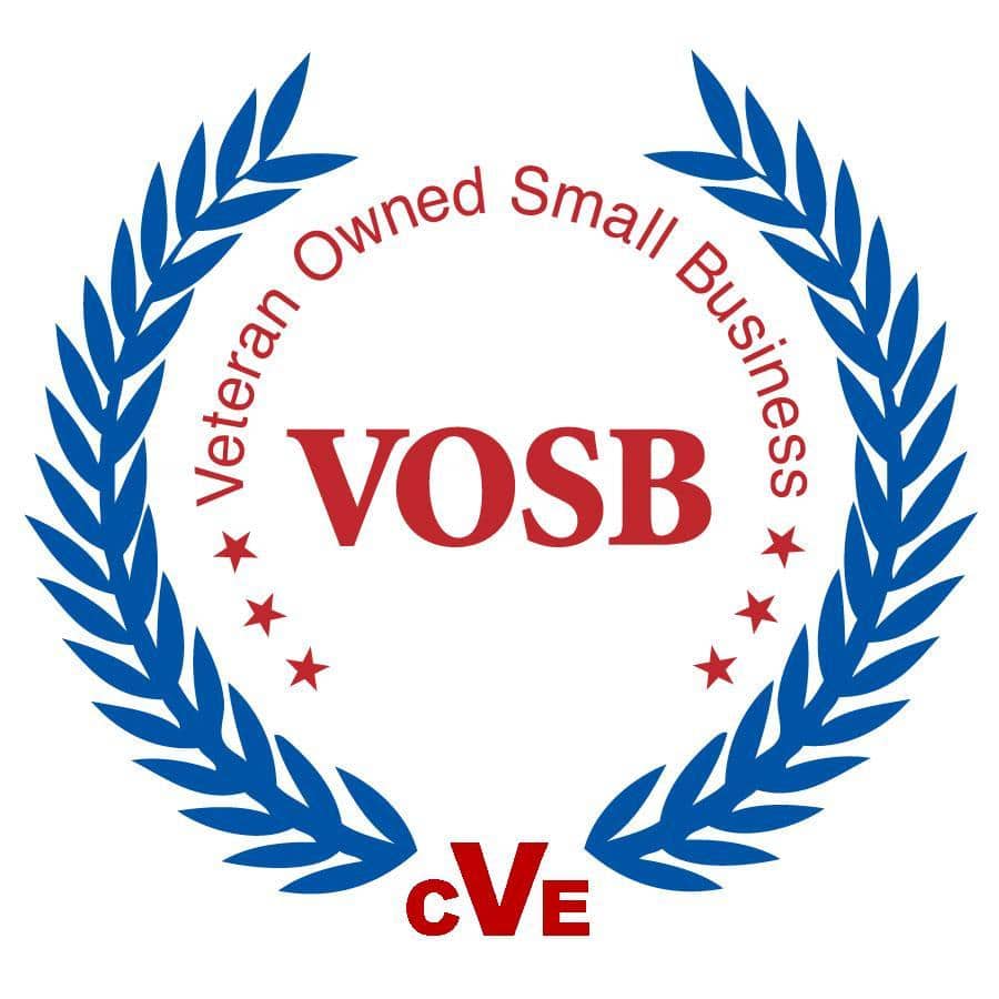 VetBiz Certified Veteran Owned Small Business Logo - Department of Veterans Affairs