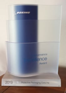 Boeing Performance Excellence Award