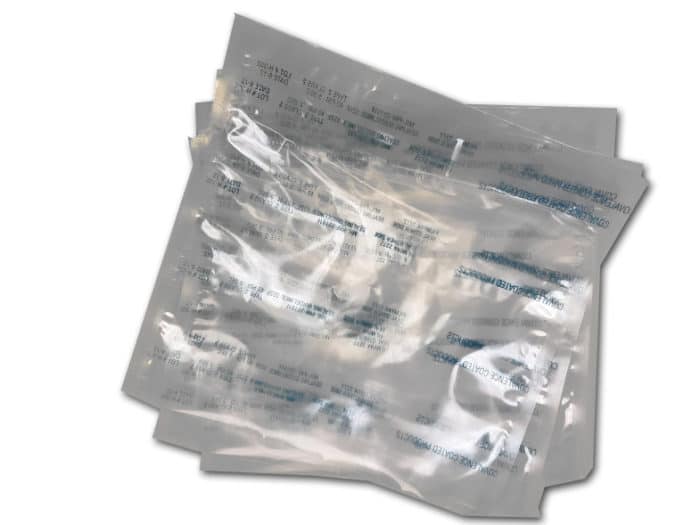 clear moisture barrier bags MIL-DTL-117