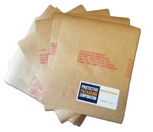 kraft and poly moisture barrier bags