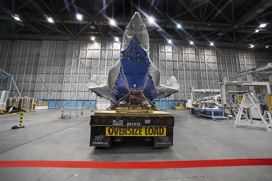 Aircraft Corrosion Prevention Solutions - F35 packaging for transport