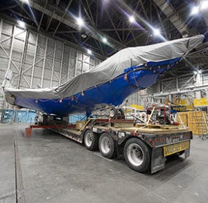 CG-1 Structural Test Article corrosion prevention packaging - f35 - aircraft preservation
