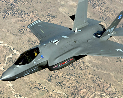photo of F35 Joint Strike Fighter Jet we packaged for shipment